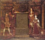 Leemput, Remigius van Copy after Hans Holbein the Elder's lost mural at Whitehall oil painting artist